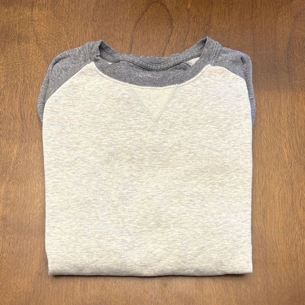 L.L. Bean Heather Gray Sweatshirt